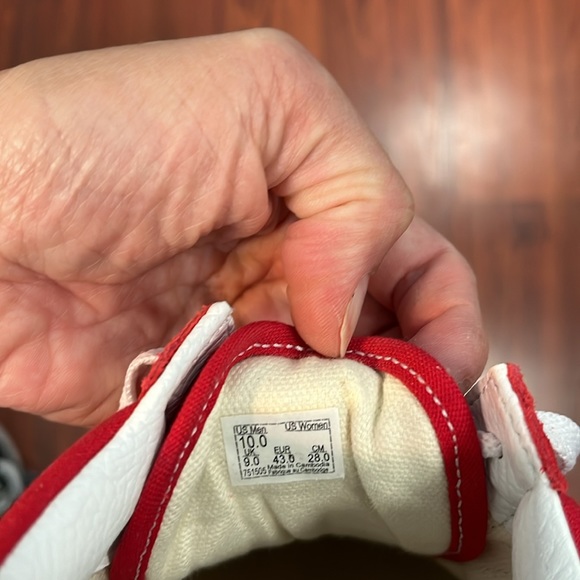 Red Vans - Picture 5 of 5